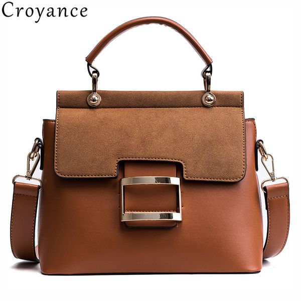 

croyance pu scrub shoulder bag purse bag women handbag messenger leather fashion crossbody bvtgb, Red;black