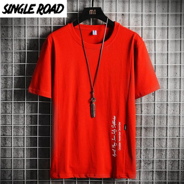 

men's t-shirts singleroad man's t-shirt men 2021 summer o-neck tshirt casual solid tshirts japanese streetwear slim cotton t shirt, White;black