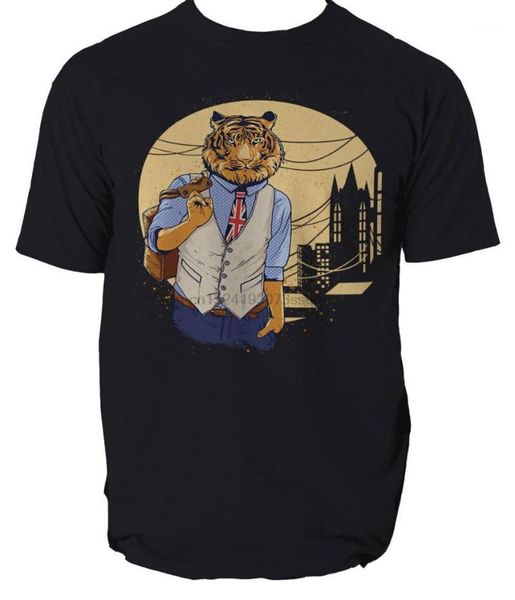 

tiger t shirt uk great britain cool design s-3xl1, White;black