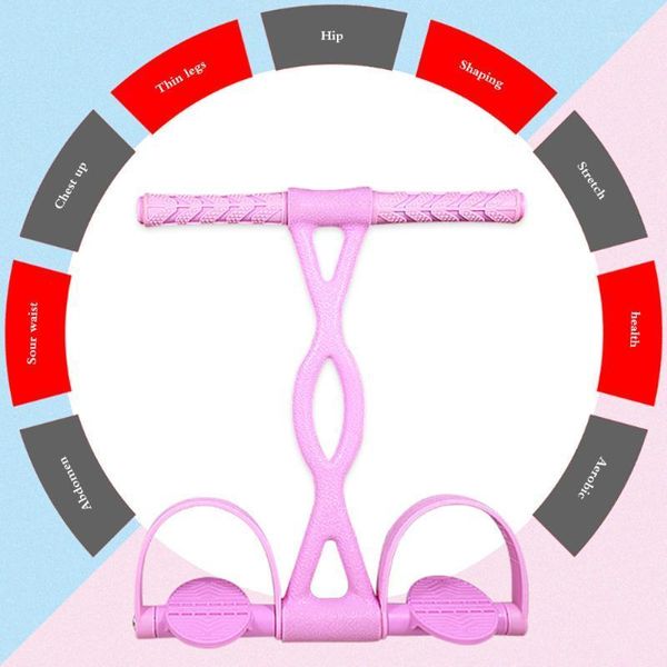 

resistance bands multifunction leg exerciser elastic training pedal sit-ups rope stretch trainer abdomen chest fitness equipment1