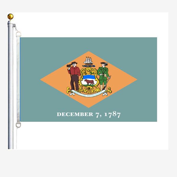 

delaware flags 90 x 150 cm, 100 % polyester, digitaldruck