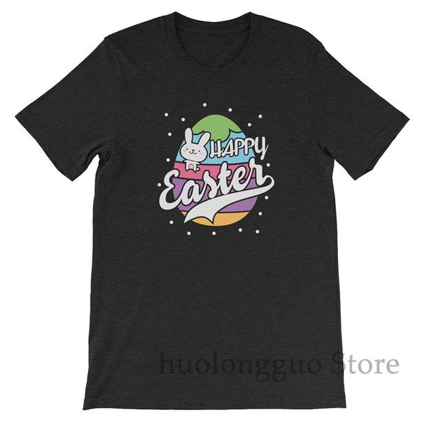

cute happy easter tee рубашка с кроликом и прохладной яйцо - с коротким рукавом мужская футболка для мужчин женщины спорта с капюшоном hoodi