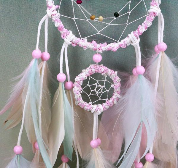 

colorful handmade dream catcher feathers car home wall hanging decoration ornament gift wind chime craft decor sup jllmzy jjxh