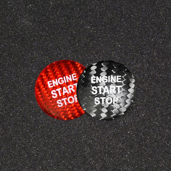

for lexus is es gs true carbon fiber one-button start-up refitting stickers for automobile refitting supplies