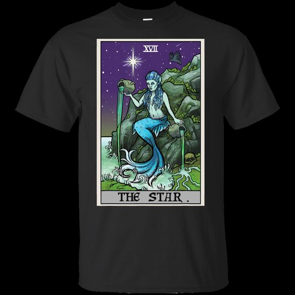 

the star tarot card halloween mermaid witch creepy siren michael jackson horror back to the future hoodie designers t shirts sweatshirt