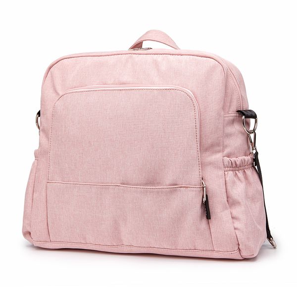 

soboba waterproof pink diaper bag for baby care multi-functional large capacity diaper backpack travelling bag with 2 straps 201125