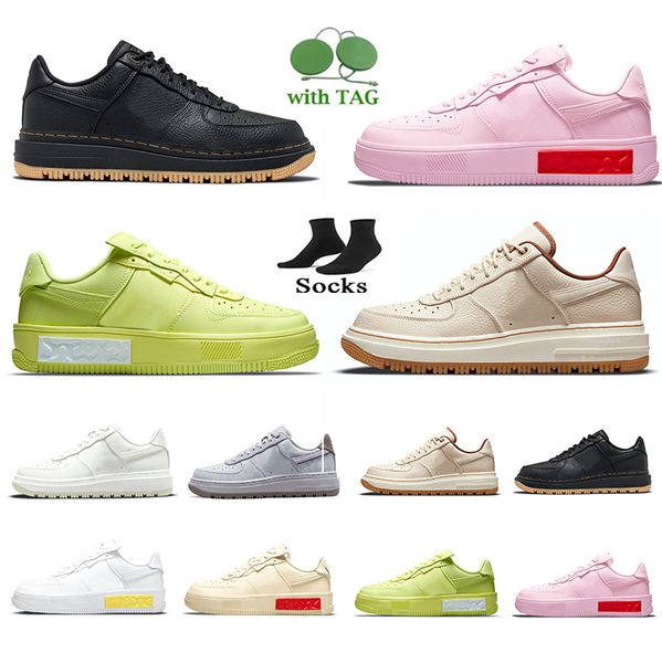 

airforce 1 luxe react low mens running shoes 1s black gum pearl white have a good game pecan purple dye summit yellow strike pink men women
