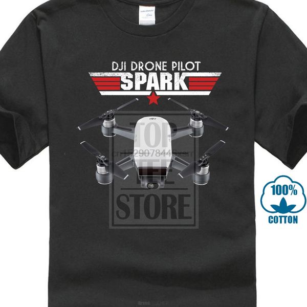 

новый летний dji спарк dji drone phantom 4 pilot охлаждают толстовку дизайнеров футболки толстовка