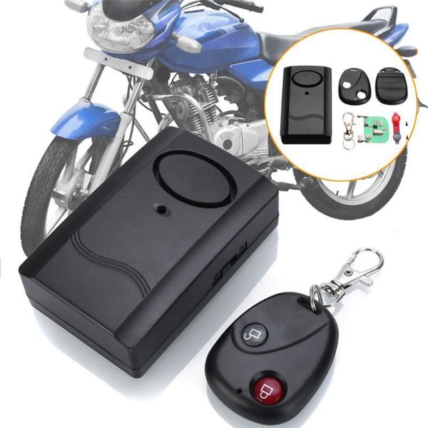 

120db 9v motorcycle wireless remote motorbike moto scooter anti-theft security alarm car door window accessories moto tools new1