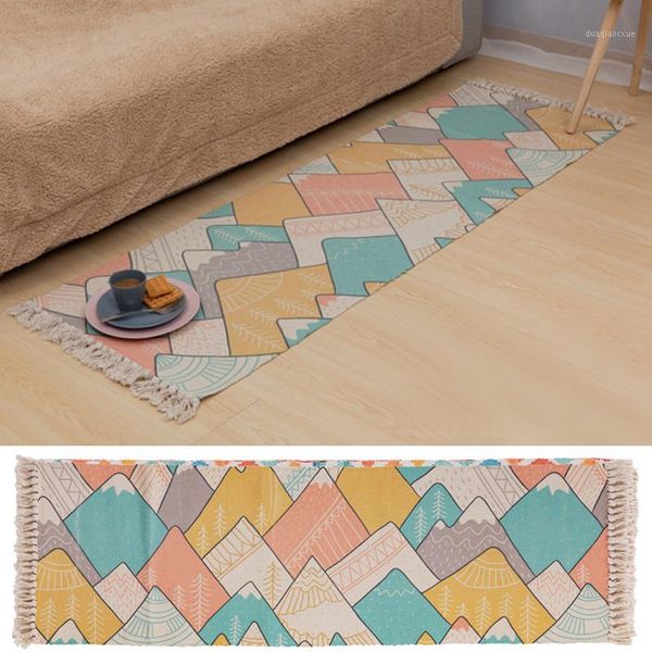 

carpets cotton carpet nordic style sofa decorative mat multi size hill kitchen home living room floor bedroom1