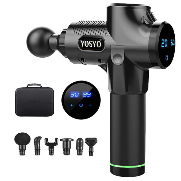 

yosyo lcd monitor massage pistol massage muscle pain body neck massage exercise relax muscle comfort machine