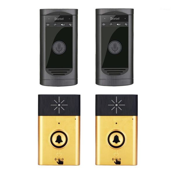 

doorbells wireless long distance transmission 200m 2v2 intercom doorbell1