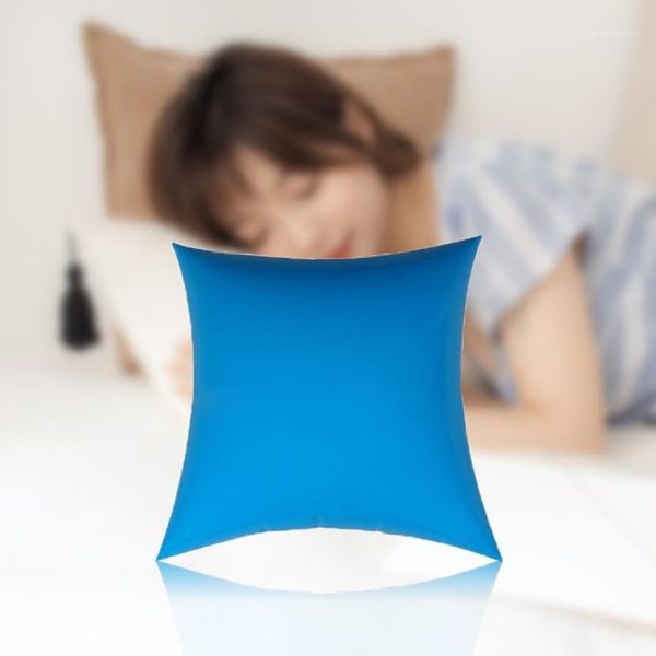 

convenient ultralight inflatable pvc air pillow sleep pad outdoor portable travel hiking square inflatable pillows1