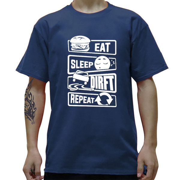 

eat sleep drift car funny men cotton streetwear oversized short sleeve round neck hip hop camiseta hoodie designers t shirts sweatshirt