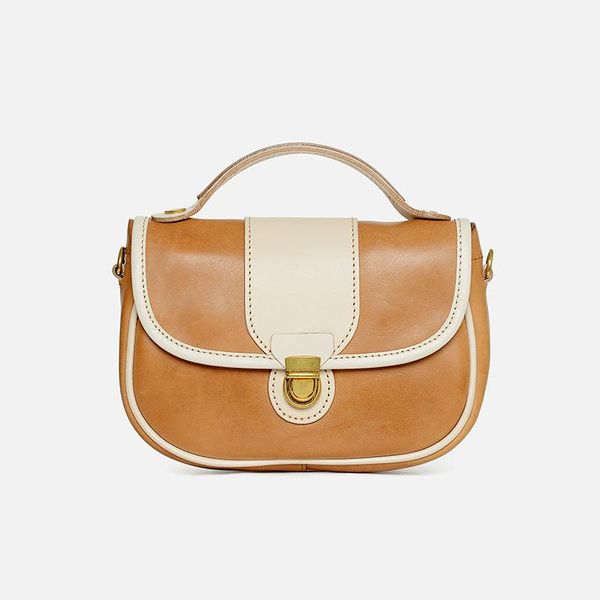 

new product popular simple leather retro women's leather bag european and american fashion mini one-shoulder diagonal handbag