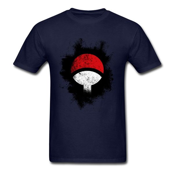 

sasuke uchiha clan logo naruto friend vintage printed short sleeve dark blue clothes sport hooded sweatshirt hoodie t shirt