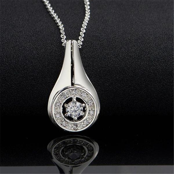 

the gift new listing silver color crystal necklace fashion luxury jewelry factory direct wedding stone n502 h bbyrzo