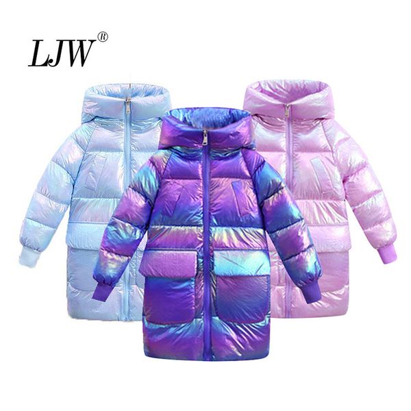 

long coats lightweight down baby girls winter jackets for kids clothes boys hooded childrens' jacket c1012, Blue;gray
