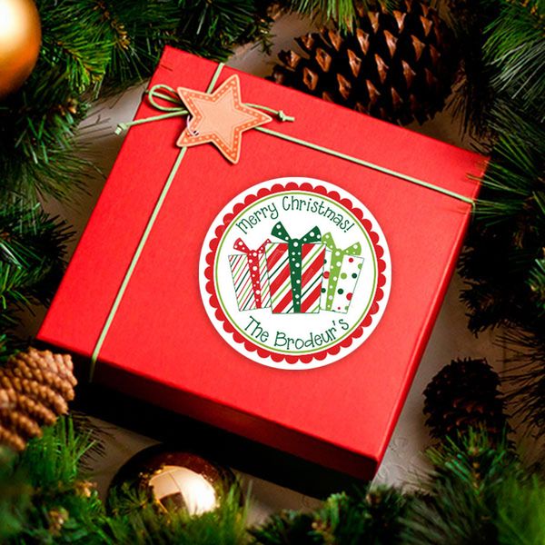 

decorating 1 roll pack gift sticker holiday 500 posts christmas