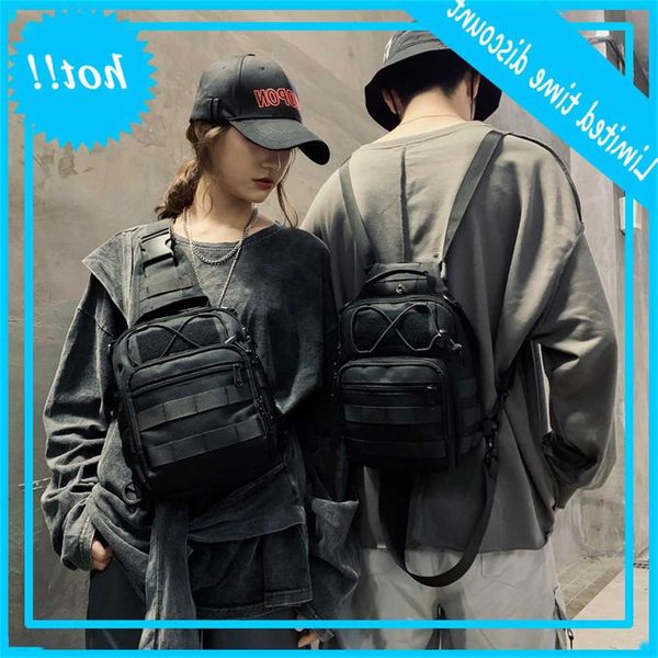 

women's 2020 new lovers' chest messenger bag casual oxford cloth backpack