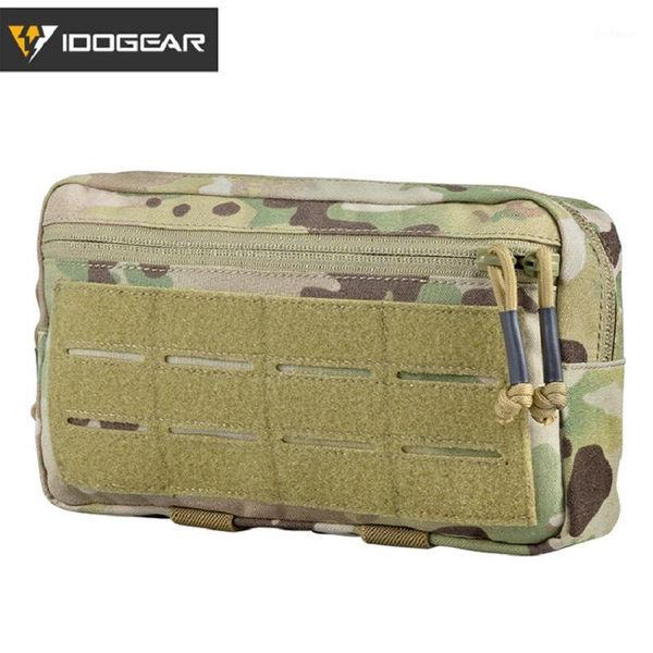 

hunting jackets outdoor sports tactics laser cutting camouflage vest dual purpose storage bag waist pack1, Camo;black