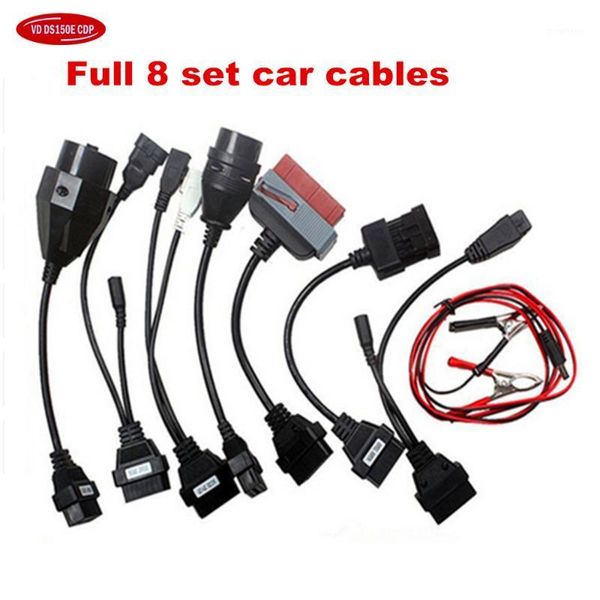 

car cables obd obd2 full set 8 car cables of for delphis connect parts cabd ii scanner cable1
