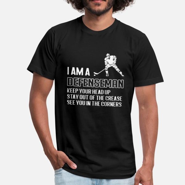 

i am a defenseman hockey game designers graphic t shirt leisure street latest tracksuit hoodie sweatshirt