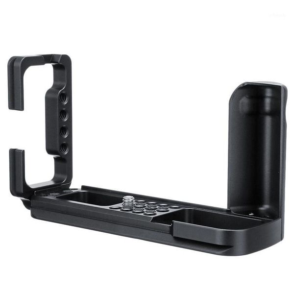 

tripods quick release plate hand grip l-plate holder bracket with 1/4 screw head mount for xt3 x-t3 digital camera tripod head1