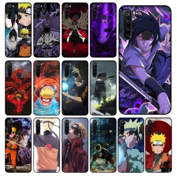 

1dwyndfcnb naruto sasuke mobile phone cover redmi 556 plus 6a 4x 78 note 55a 78pro