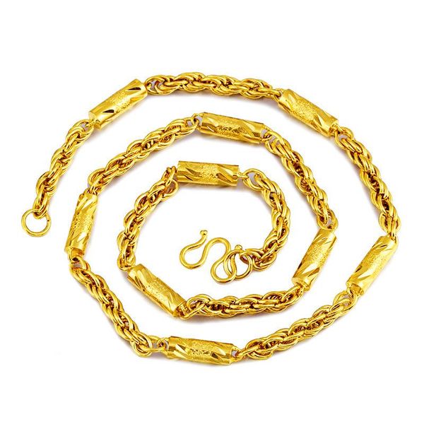

18k gold color не исчезает навсегда ожерелье bijoux femme walheres naszyjnik silver 925 ювелирные изделия bizuteria solid 18 k gold ювелирны