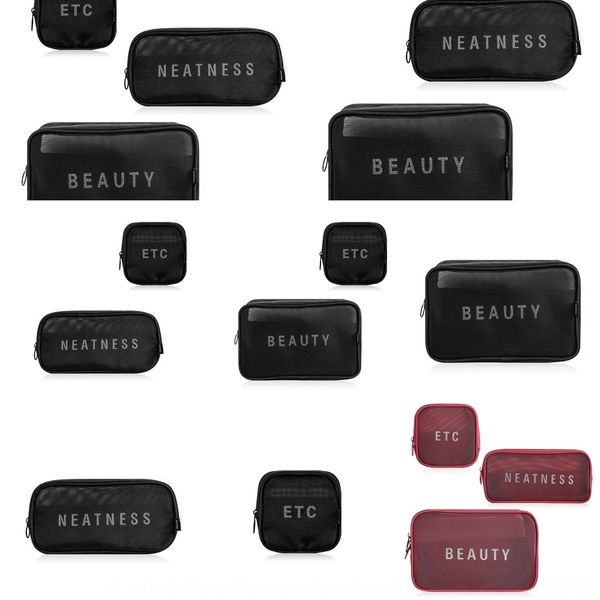 

tc3rn women's makeup 2020 cosmetic small lipstick portable large capacity storage internet celebrity cosmetic bag ins baglipstick new b