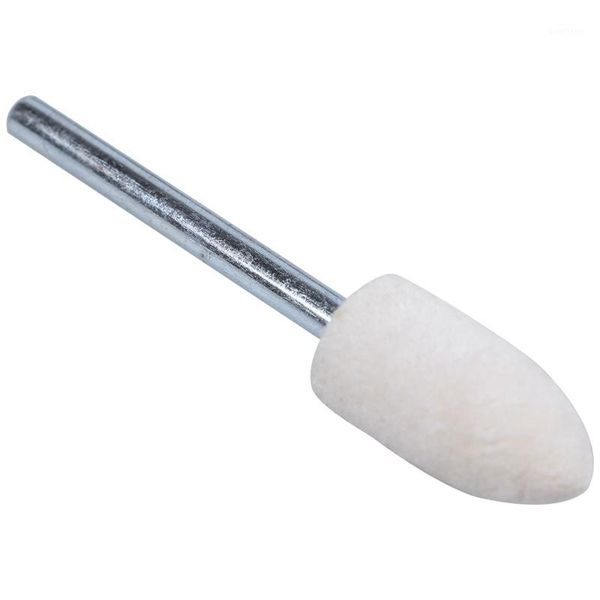 

12 pcs polishing buffing tool 8.5mm conical mounted felt bobs 3mm shank1