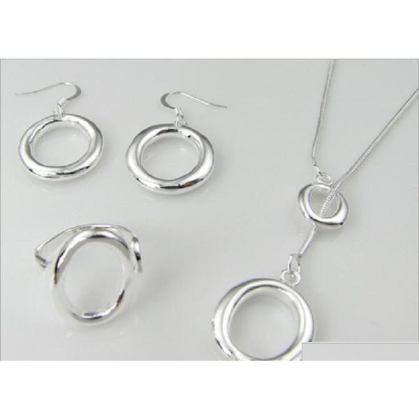 

dsss-092,very popular women's silver jewelry set ,high grade 925 sterling silver bracelet ring set tlwtj