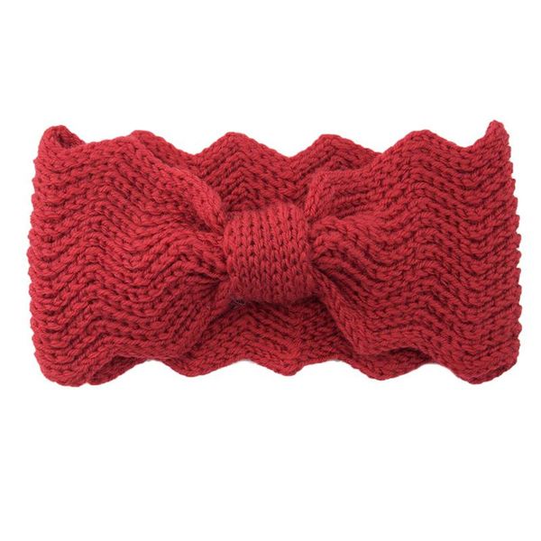 

big wave knitted wool headband head wrap winter women ear warmer sweet elastic hairband crochet headwrap turban hair accessories q sqcmjg