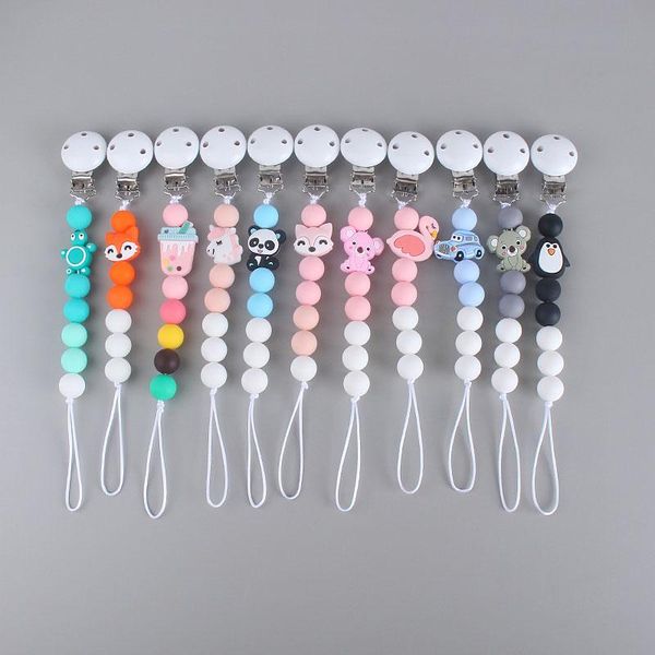 

соска грызун белый зубные мини ремень деревянный держатель пустышки силиконовые цепи клип bbyspy homebag