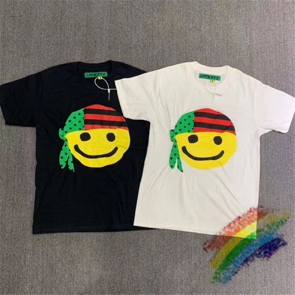 

kanye 3d foaming cpfm.xyz denim tears tee men women 1:1 hip-hop t-shirt cpfm xyz t-shirts, Blue;black