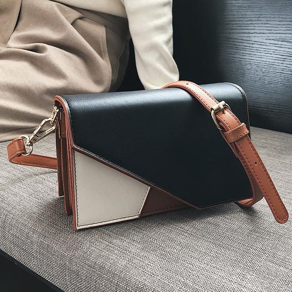 

bags for women handbag designer 2020 new korean version of the wild single shoulder slung fashion stitching small square bag