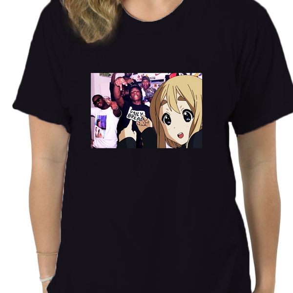 

k on mugi and her new squad k on classic short sleeves graphic 4xl male funny 8756a sport hooded sweatshirt hoodie t shirt