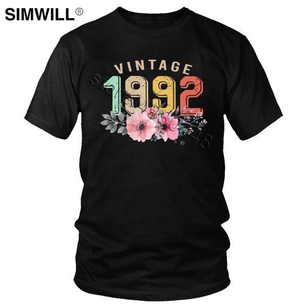 

brand new tee for soft vintage 1992 short sleeve crew neck birthday gift casual whole merchandise hooded sweatshirt hoodie men t shirt