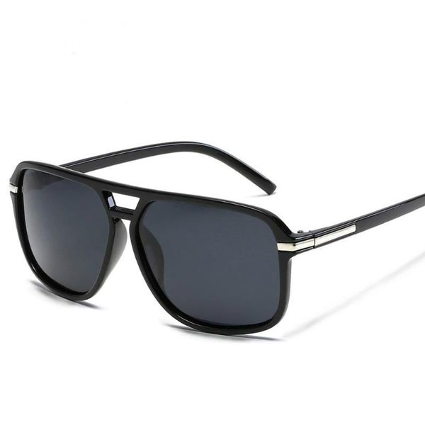 

driving glasses polarized man sunglasses mirrored mens sun glasses brand rectangle style ultralight s7006, White;black