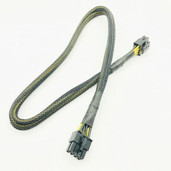 

кабели высокого качества черный sleeved cpu 8pin 4 + 4pin модульный блок питания 8pin к силовому кабелю для ocz zt / great wall 63см 16awg