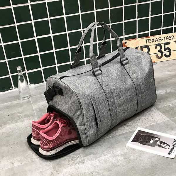 

мужчины тренажерный зал сумка спортивная сумка для фитнеса женщины тренировки йога фитнес мешки на открытом воздухе путешествия сумка с обув