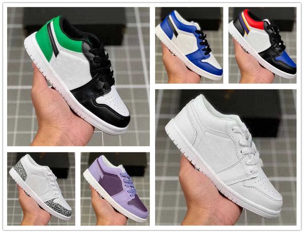 

mid one little kids баскетбольных багровой тапочки сандала детской обувь женщина кроссовки платформа мужчины баскетбол на открытом воздухе, Black