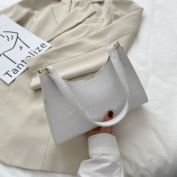 

hbp non-brand bag new fashion underarm women's foreign style women's 2020 popular one shoulder color soft face small square
