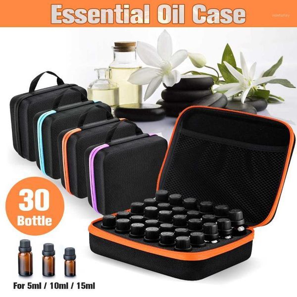 

storage bags 30 bottles essential oil case 10ml/15ml collecting portable travel carrying cases nail polish bag1
