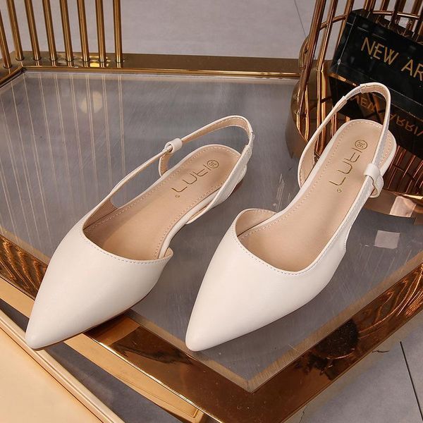 

new summer sandals female comfortable outer wear joker tip l sandals1, Black