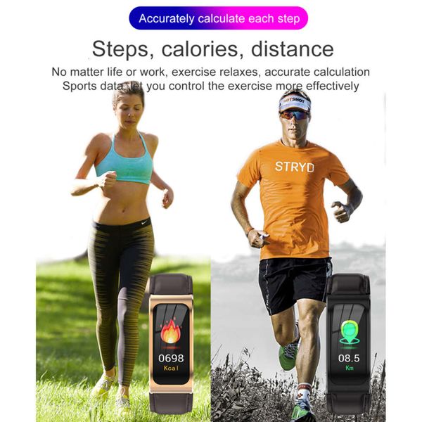 

ak12 - female smart watch, sports wristband, color screen, waterproof, heart rate con