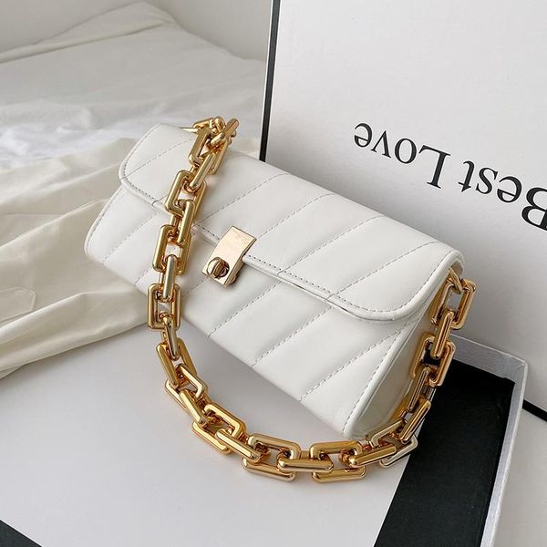 

shoulder bags all-match women vintage bag small crossbody 2021 chain trendy fashion french square purse