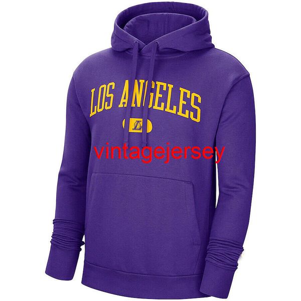 

2021 los angeles heritage essential pullover fleece hoodie s-3xl, Blue;black