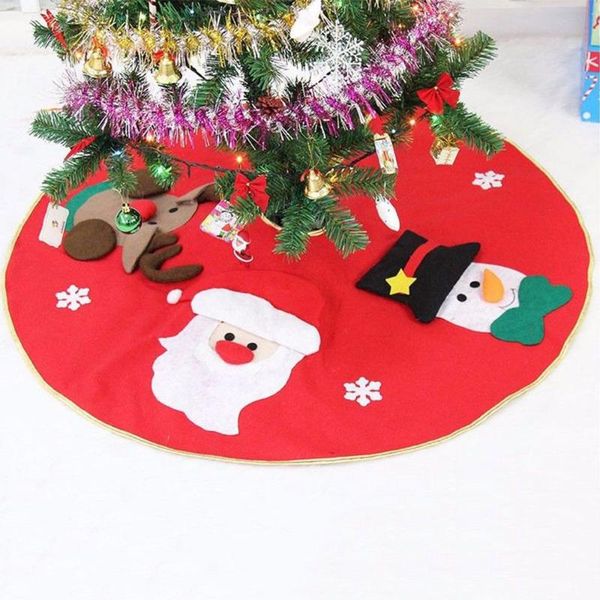 

white red christmas tree skirt base faux fur xmas floor mat ornaments decor ornaments base floor mat cover home party decor